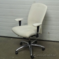 Krug ME Series White Leather Task Chair Grade A